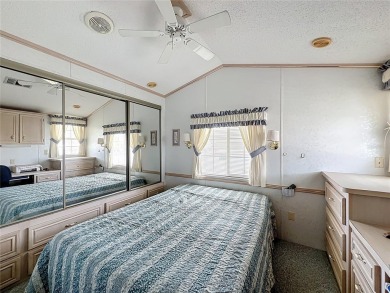 **For Sale: Charming Furnished Single Wide Home in a Vibrant 55+ on Lily Lake Golf and RV Resort in Florida - for sale on GolfHomes.com, golf home, golf lot