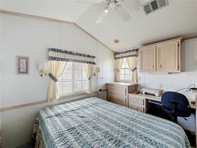 **For Sale: Charming Furnished Single Wide Home in a Vibrant 55+ on Lily Lake Golf and RV Resort in Florida - for sale on GolfHomes.com, golf home, golf lot