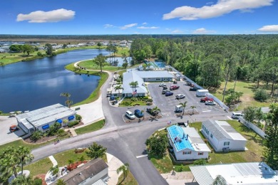 **For Sale: Charming Furnished Single Wide Home in a Vibrant 55+ on Lily Lake Golf and RV Resort in Florida - for sale on GolfHomes.com, golf home, golf lot