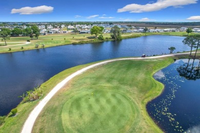 **For Sale: Charming Furnished Single Wide Home in a Vibrant 55+ on Lily Lake Golf and RV Resort in Florida - for sale on GolfHomes.com, golf home, golf lot