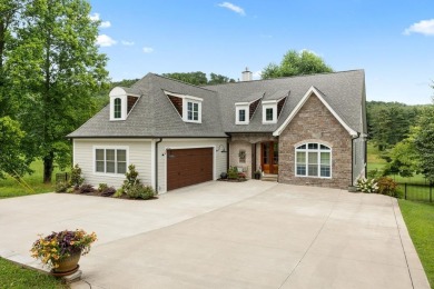 Experience timeless luxury in this 5,216sf custom home located on Hidden Valley Golf and Country Club in Tennessee - for sale on GolfHomes.com, golf home, golf lot