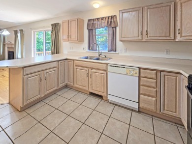 This low-maintenance 3-bedroom, 2-bath home features a bright on Michaywe Pines Course in Michigan - for sale on GolfHomes.com, golf home, golf lot