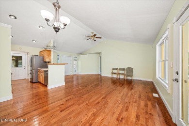 Brick Basement Ranch with two car garage on main level and on Lake Tansi Village Country Club in Tennessee - for sale on GolfHomes.com, golf home, golf lot