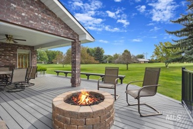 This custom-built home is situated on the 18th fairway of the on Jerome Country Club in Idaho - for sale on GolfHomes.com, golf home, golf lot