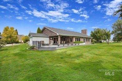 This custom-built home is situated on the 18th fairway of the on Jerome Country Club in Idaho - for sale on GolfHomes.com, golf home, golf lot