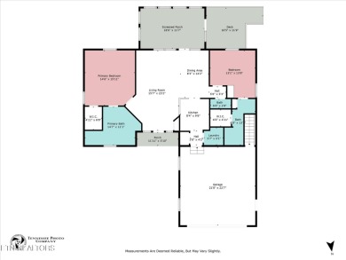 Brick Basement Ranch with two car garage on main level and on Lake Tansi Village Country Club in Tennessee - for sale on GolfHomes.com, golf home, golf lot
