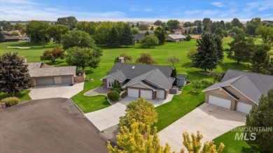 This custom-built home is situated on the 18th fairway of the on Jerome Country Club in Idaho - for sale on GolfHomes.com, golf home, golf lot