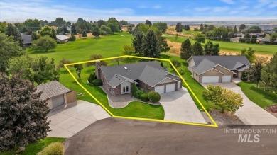 This custom-built home is situated on the 18th fairway of the on Jerome Country Club in Idaho - for sale on GolfHomes.com, golf home, golf lot