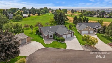 This custom-built home is situated on the 18th fairway of the on Jerome Country Club in Idaho - for sale on GolfHomes.com, golf home, golf lot