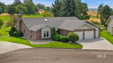 This custom-built home is situated on the 18th fairway of the on Jerome Country Club in Idaho - for sale on GolfHomes.com, golf home, golf lot