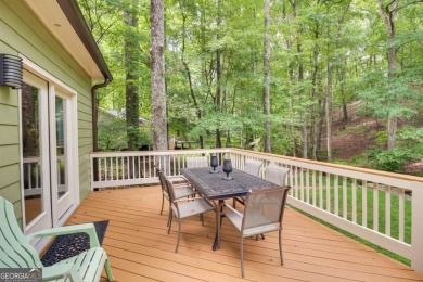 PRICE IMPROVEMENT - WATERFRONT RETREAT - PERFECT FOR THE KAYAK on The Highlands Course at Lake Arrowhead in Georgia - for sale on GolfHomes.com, golf home, golf lot