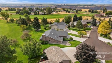 This custom-built home is situated on the 18th fairway of the on Jerome Country Club in Idaho - for sale on GolfHomes.com, golf home, golf lot