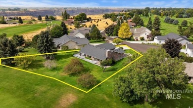 This custom-built home is situated on the 18th fairway of the on Jerome Country Club in Idaho - for sale on GolfHomes.com, golf home, golf lot