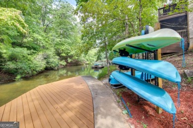 PRICE IMPROVEMENT - WATERFRONT RETREAT - PERFECT FOR THE KAYAK on The Highlands Course at Lake Arrowhead in Georgia - for sale on GolfHomes.com, golf home, golf lot