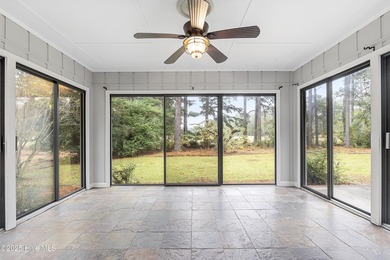 Golf Front Home in the Heart of Whispering Pines. Overlooking on Whispering Pines Golf Course in North Carolina - for sale on GolfHomes.com, golf home, golf lot