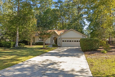 Unique architecture highlights this irresistible one-level home on Brandywine Bay Golf Club in North Carolina - for sale on GolfHomes.com, golf home, golf lot