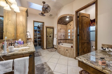 This stunning, solar powered home has the most amazing mountain on Picacho Hills Country Club in New Mexico - for sale on GolfHomes.com, golf home, golf lot