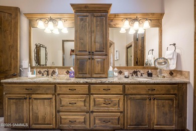 This stunning, solar powered home has the most amazing mountain on Picacho Hills Country Club in New Mexico - for sale on GolfHomes.com, golf home, golf lot