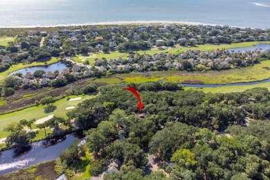 Nestled beneath the island's moss-draped live oaks and palms on The Seabrook Island Club in South Carolina - for sale on GolfHomes.com, golf home, golf lot