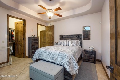 This stunning, solar powered home has the most amazing mountain on Picacho Hills Country Club in New Mexico - for sale on GolfHomes.com, golf home, golf lot