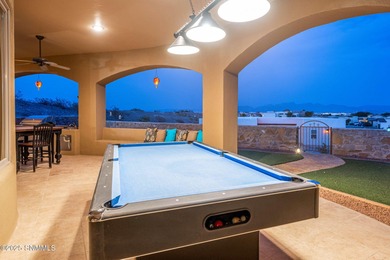 This stunning, solar powered home has the most amazing mountain on Picacho Hills Country Club in New Mexico - for sale on GolfHomes.com, golf home, golf lot