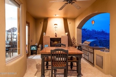 This stunning, solar powered home has the most amazing mountain on Picacho Hills Country Club in New Mexico - for sale on GolfHomes.com, golf home, golf lot