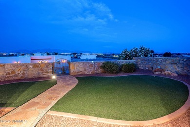 This stunning, solar powered home has the most amazing mountain on Picacho Hills Country Club in New Mexico - for sale on GolfHomes.com, golf home, golf lot