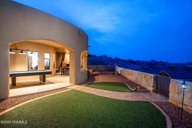 This stunning, solar powered home has the most amazing mountain on Picacho Hills Country Club in New Mexico - for sale on GolfHomes.com, golf home, golf lot