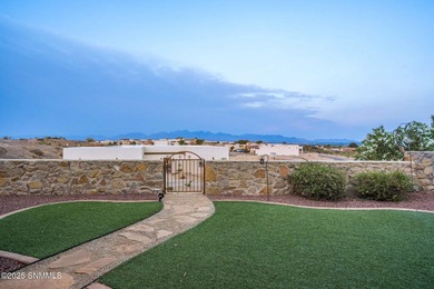 This stunning, solar powered home has the most amazing mountain on Picacho Hills Country Club in New Mexico - for sale on GolfHomes.com, golf home, golf lot