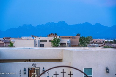 This stunning, solar powered home has the most amazing mountain on Picacho Hills Country Club in New Mexico - for sale on GolfHomes.com, golf home, golf lot