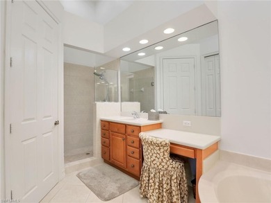 Discover an exceptional three-bedroom, three-bathroom on Lely Resort Golf and Country Club in Florida - for sale on GolfHomes.com, golf home, golf lot