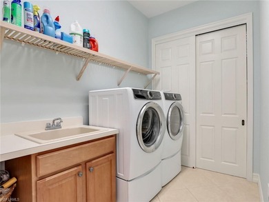 Discover an exceptional three-bedroom, three-bathroom on Lely Resort Golf and Country Club in Florida - for sale on GolfHomes.com, golf home, golf lot