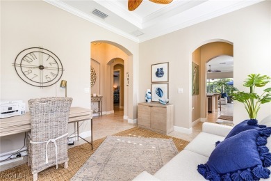 This stunning property is a must-see! The popular San Remo Floor on Pelican Preserve Golf Club in Florida - for sale on GolfHomes.com, golf home, golf lot