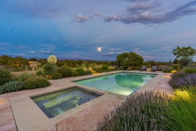 Rarely does a home achieve such a perfect balance of style on The Club At Las Campanas  in New Mexico - for sale on GolfHomes.com, golf home, golf lot