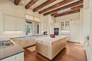 Rarely does a home achieve such a perfect balance of style on The Club At Las Campanas  in New Mexico - for sale on GolfHomes.com, golf home, golf lot