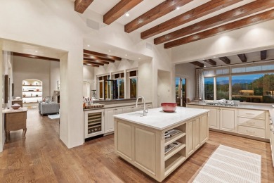 Rarely does a home achieve such a perfect balance of style on The Club At Las Campanas  in New Mexico - for sale on GolfHomes.com, golf home, golf lot