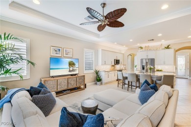This stunning property is a must-see! The popular San Remo Floor on Pelican Preserve Golf Club in Florida - for sale on GolfHomes.com, golf home, golf lot