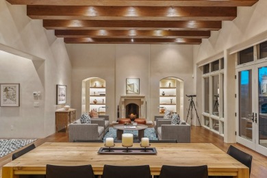 Rarely does a home achieve such a perfect balance of style on The Club At Las Campanas  in New Mexico - for sale on GolfHomes.com, golf home, golf lot