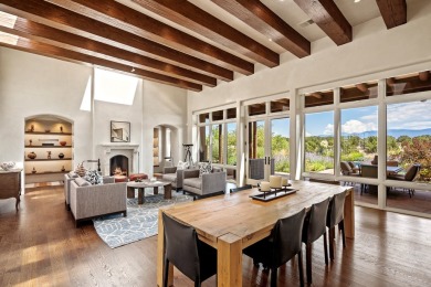Rarely does a home achieve such a perfect balance of style on The Club At Las Campanas  in New Mexico - for sale on GolfHomes.com, golf home, golf lot