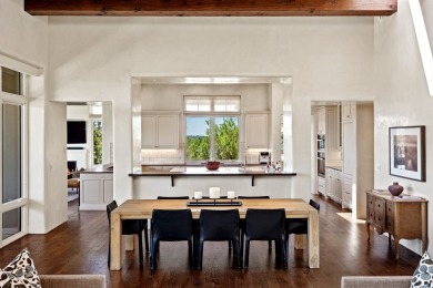 Rarely does a home achieve such a perfect balance of style on The Club At Las Campanas  in New Mexico - for sale on GolfHomes.com, golf home, golf lot