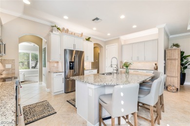 This stunning property is a must-see! The popular San Remo Floor on Pelican Preserve Golf Club in Florida - for sale on GolfHomes.com, golf home, golf lot