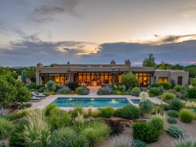 Rarely does a home achieve such a perfect balance of style on The Club At Las Campanas  in New Mexico - for sale on GolfHomes.com, golf home, golf lot