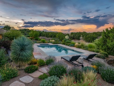 Rarely does a home achieve such a perfect balance of style on The Club At Las Campanas  in New Mexico - for sale on GolfHomes.com, golf home, golf lot