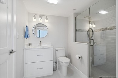 Take in the best of Hutchinson Island from this 2BD, 2 BA condo on Island Dunes Country Club in Florida - for sale on GolfHomes.com, golf home, golf lot