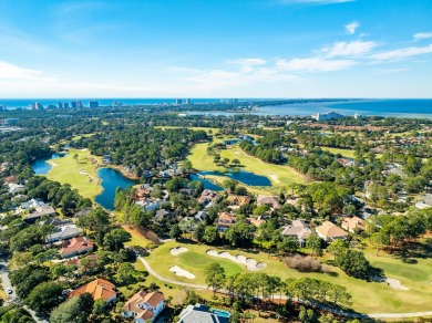 Offered fully furnished and complete with a 6-seater golf cart on Sandestin Golf and Beach Resort - The Links in Florida - for sale on GolfHomes.com, golf home, golf lot