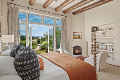 Rarely does a home achieve such a perfect balance of style on The Club At Las Campanas  in New Mexico - for sale on GolfHomes.com, golf home, golf lot