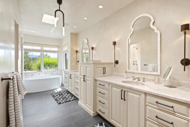 Rarely does a home achieve such a perfect balance of style on The Club At Las Campanas  in New Mexico - for sale on GolfHomes.com, golf home, golf lot