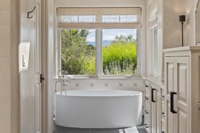 Rarely does a home achieve such a perfect balance of style on The Club At Las Campanas  in New Mexico - for sale on GolfHomes.com, golf home, golf lot