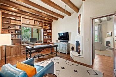 Rarely does a home achieve such a perfect balance of style on The Club At Las Campanas  in New Mexico - for sale on GolfHomes.com, golf home, golf lot