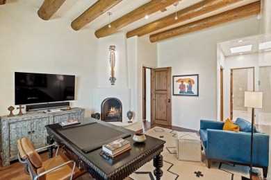 Rarely does a home achieve such a perfect balance of style on The Club At Las Campanas  in New Mexico - for sale on GolfHomes.com, golf home, golf lot